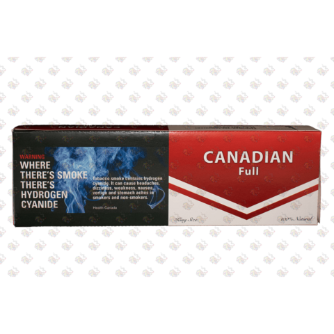 Buy Canadian Full Cigarettes in Canada, right to your doorstep