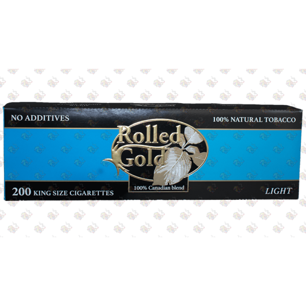 Buy Rolled Gold Light Cigarettes in Canada, right to your doorstep