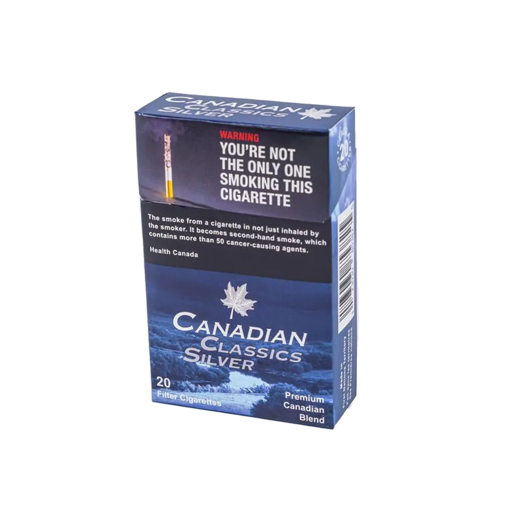 Canadian Classics Silver Cigarettes Native Smokes Canada