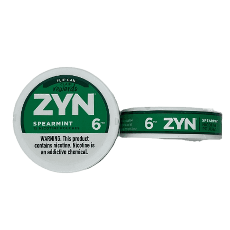 ZYN Spearmint Nicotine Pouches 6mg - Native Smokes Canada