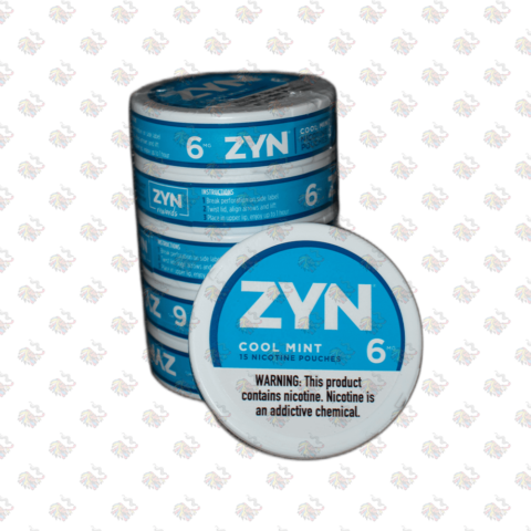 Buy Zyn Cool Mint Nicotine Pouches 6mg online in Canada