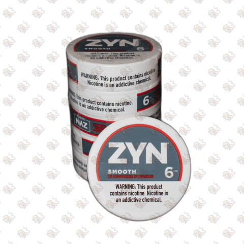 Buy Zyn Smooth Nicotine Pouches 6mg online in Canada