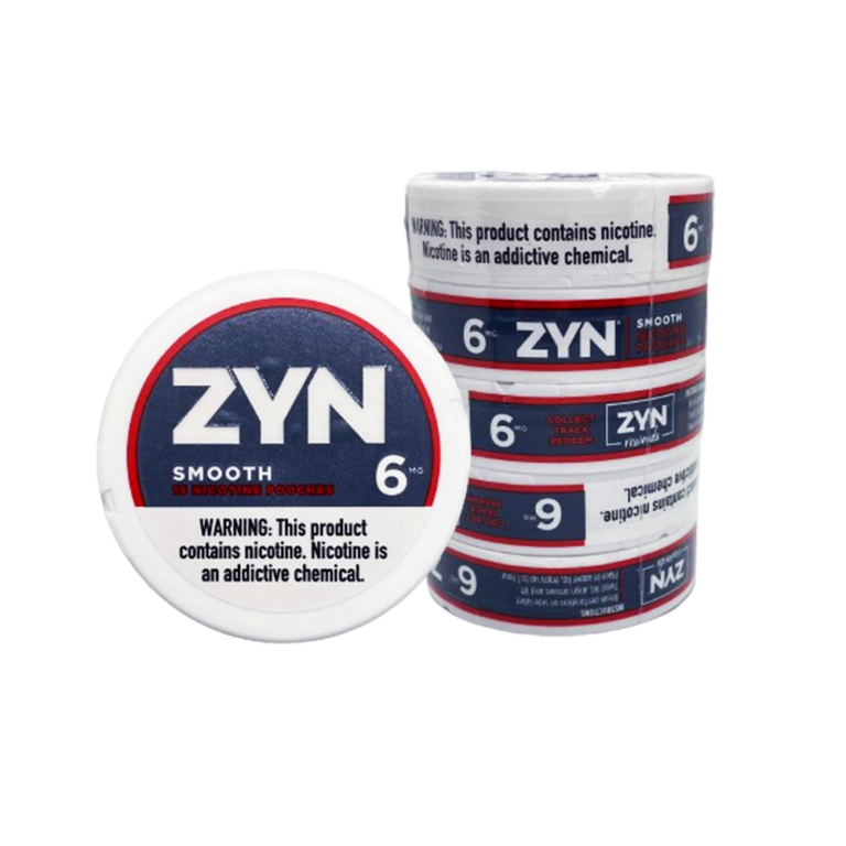 ZYN Smooth Nicotine Pouches 6mg - Native Smokes Canada