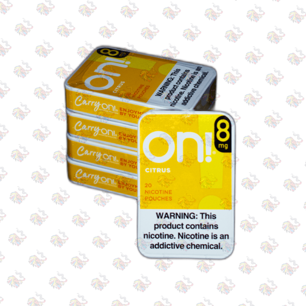 Buy ON! Citrus Nicotine Pouches online in Canada