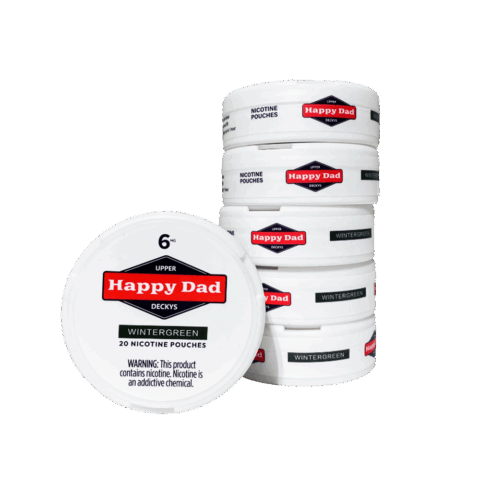 Buy Happy Dad Nicotine Pouches 6mg online in Canada