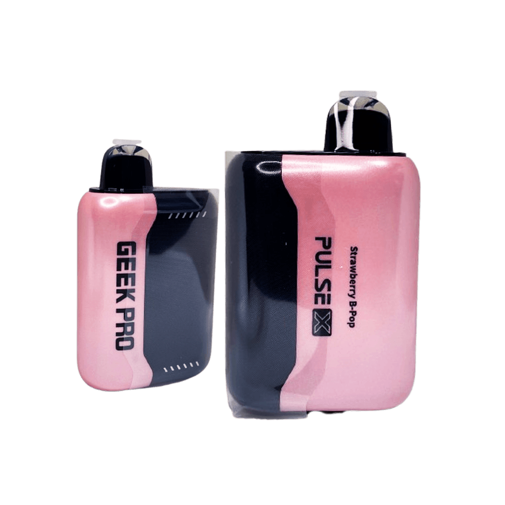 Geek Bar Pulse X 25K Puffs Disposable Vape – Strawberry B-Pop (18mL)
